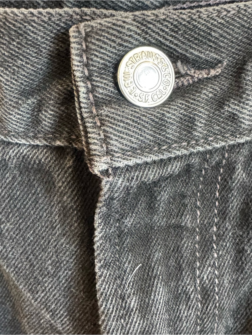 Levi’s 550 Relaxed Fit Black Jeans 32x30 USA - Picture 5 of 8